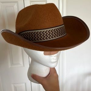 Brown hat
